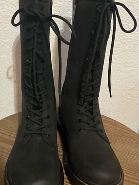 Dr. Martens 1914J-Eyelet Boots Lace up full zippers
